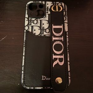 "Dior" Print iPhone 13 case